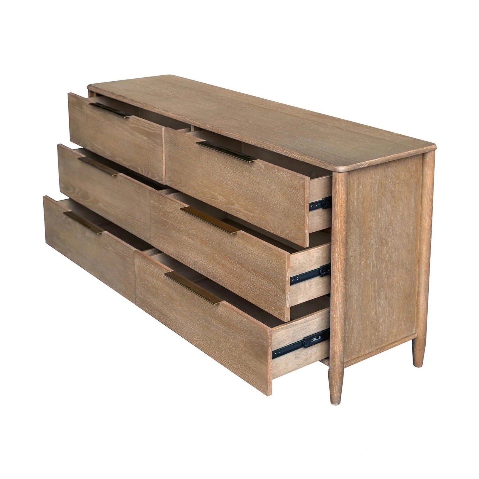 Helora 6 Drawer Dresser - Sand