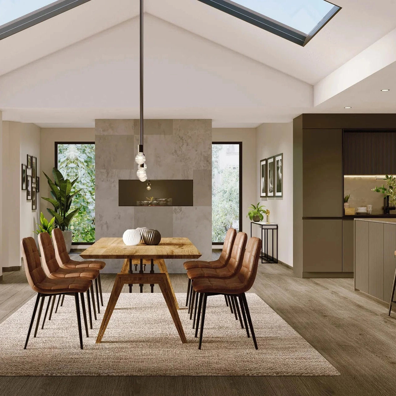 Nyelle Dining Table 84"