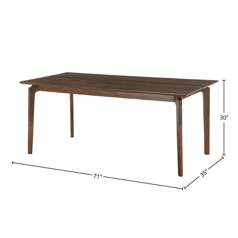 Kenzo Dining Table 71” - Brown