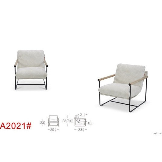 Nishi Accent Chair - Elite Ivory