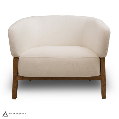 Kamela Accent Chair - Joyce Ivory