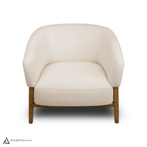 Kamela Accent Chair - Joyce Ivory