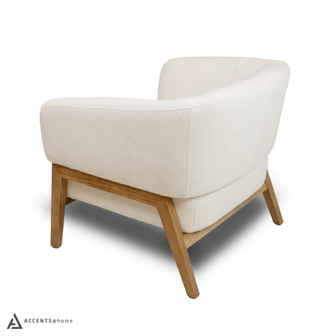 Kamela Accent Chair - Joyce Ivory