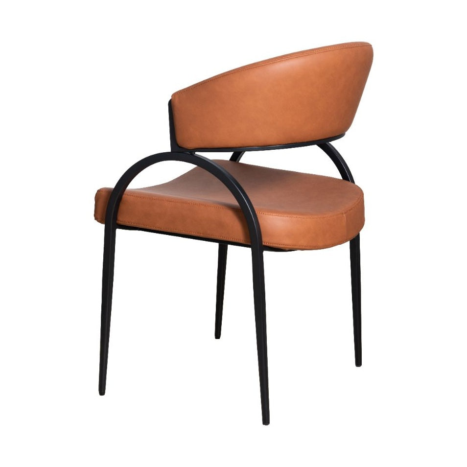 Kara Dining Chair - Cognac