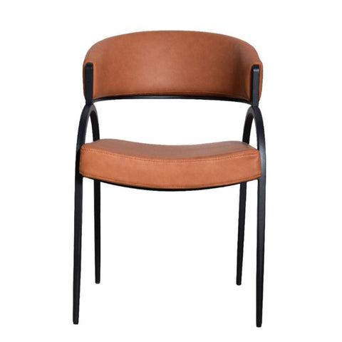 Kara Dining Chair - Cognac