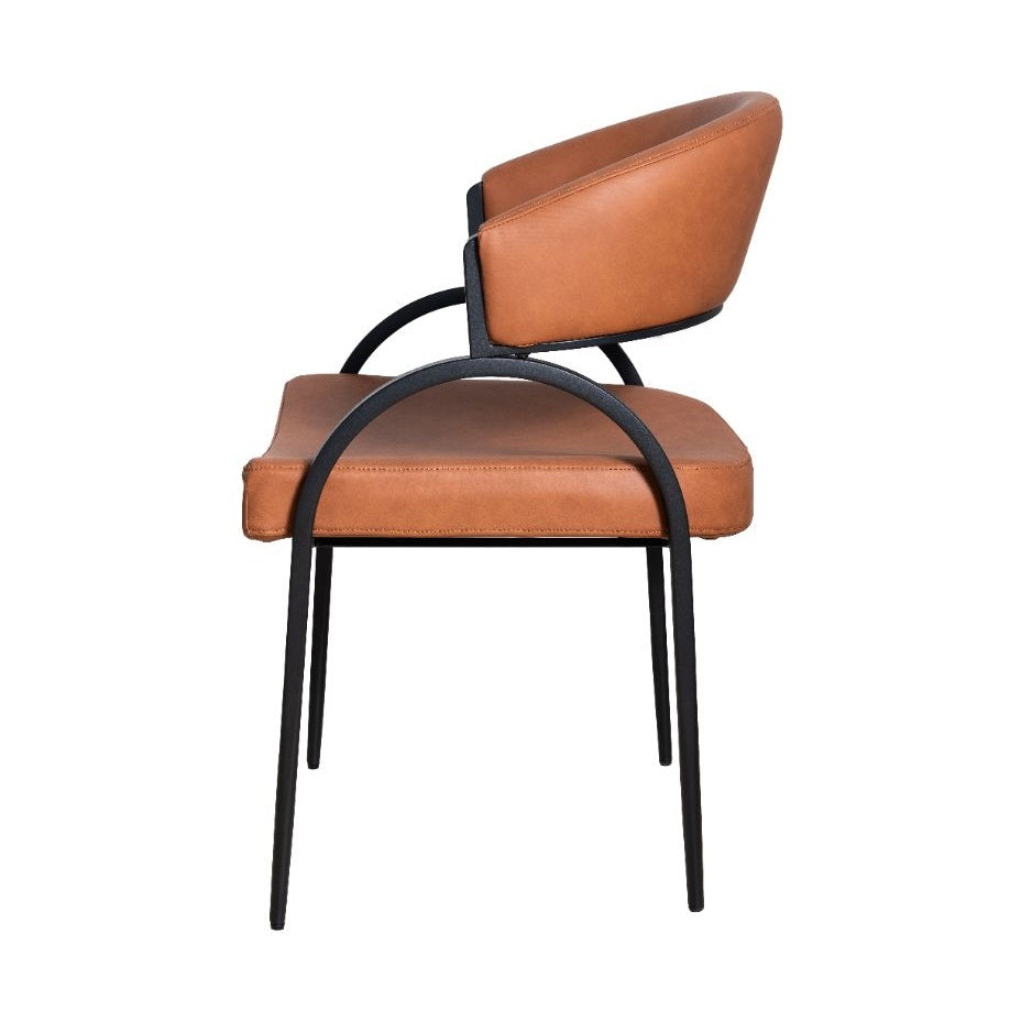 Kara Dining Chair - Cognac