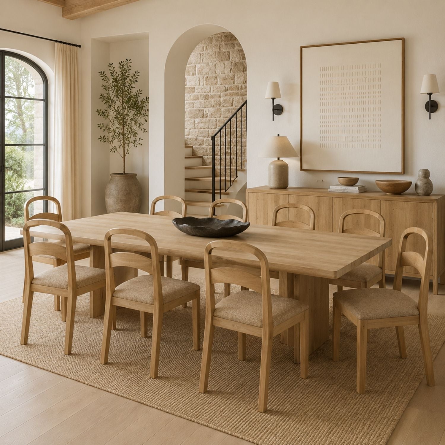 Kerrin Dining Chair - Sundried Wheat