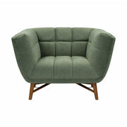 Kitsilano Accent Chair - Premium Velvet Green