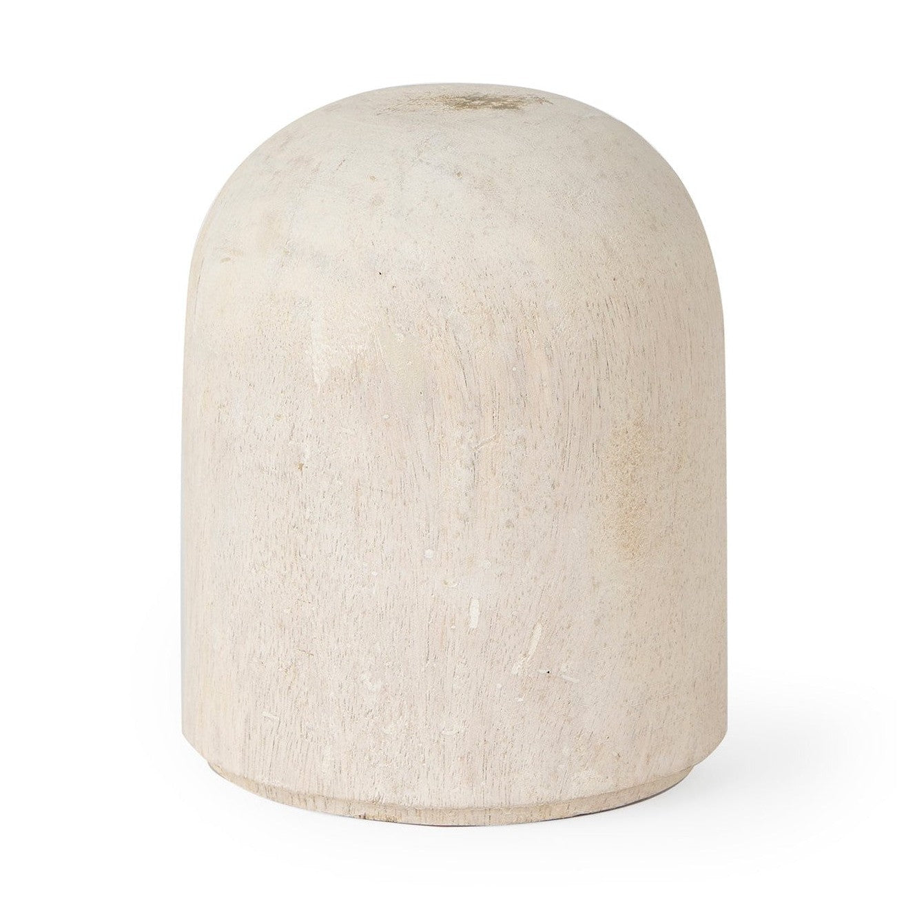 Knox White Wash Wood Decorative Object