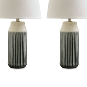 Afener Ceramic Table Lamp (2/CN)