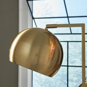 Sorcha 3-Light Metal Floor Lamp – Black & Gold