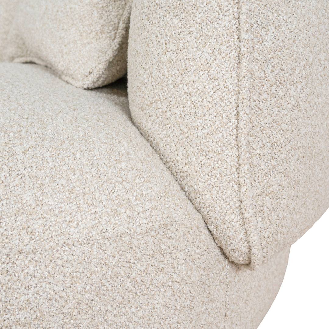 Vaila Premium Boucle Sofa w/2 Pillows