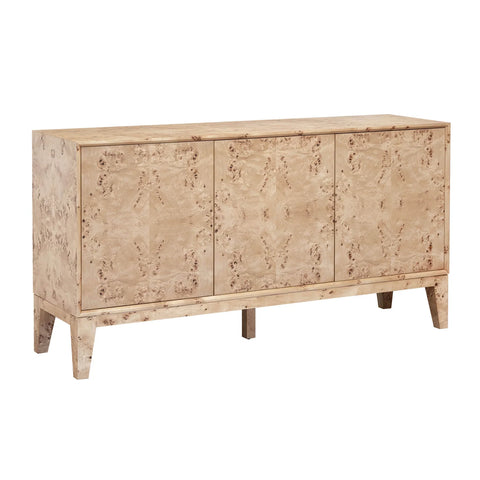 Mappa 3 Door Sideboard - Light Burl