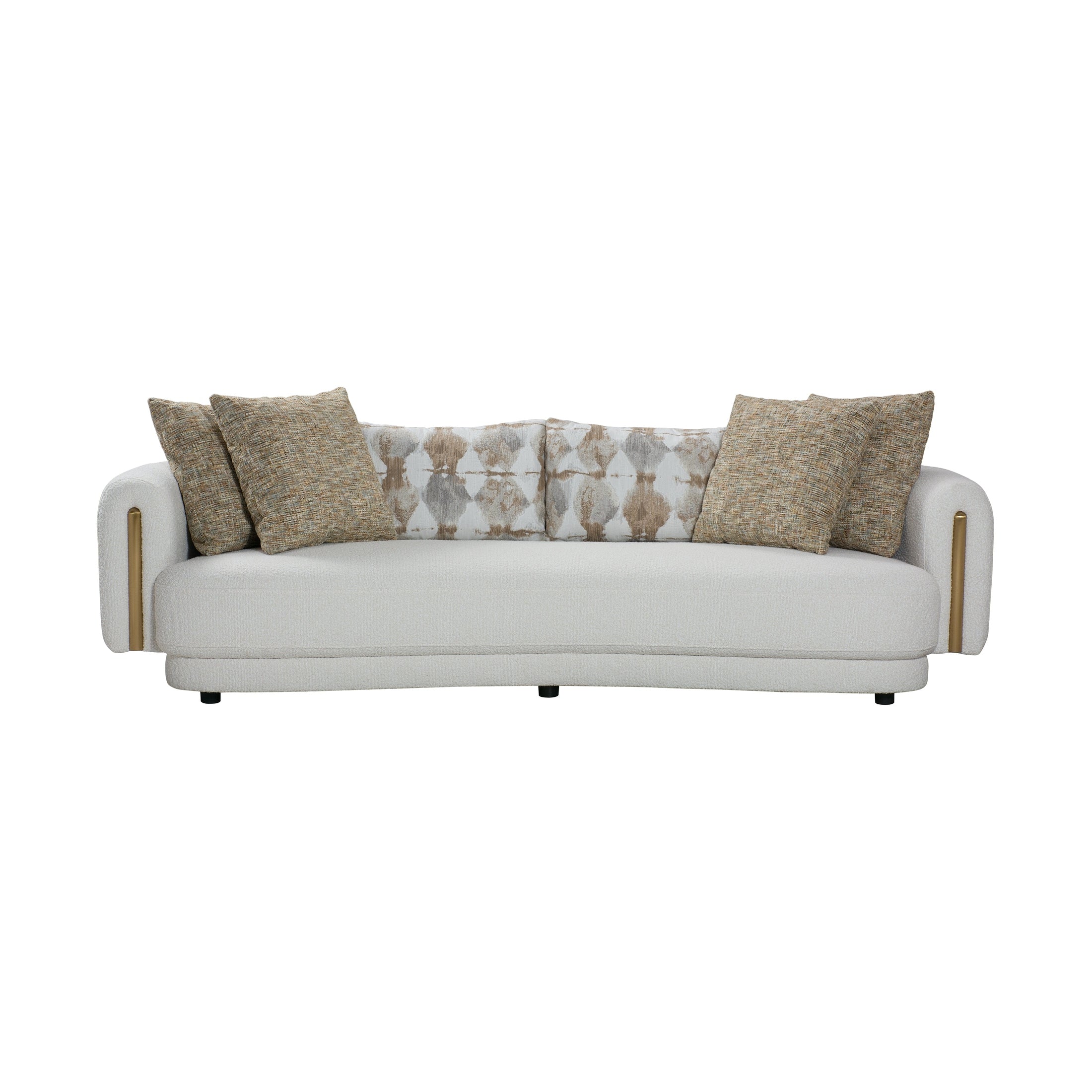 Velmora Upholstered 4-Seater Sofa