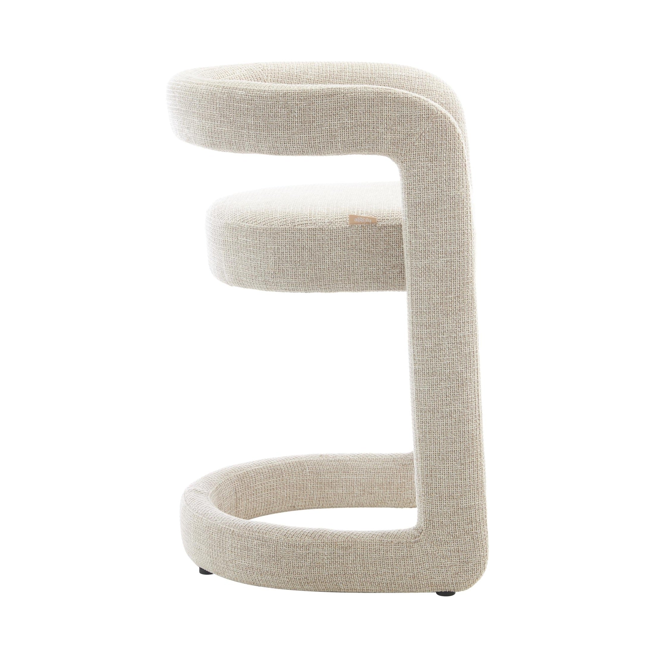 Inara Modern Upholstered Counter Stool