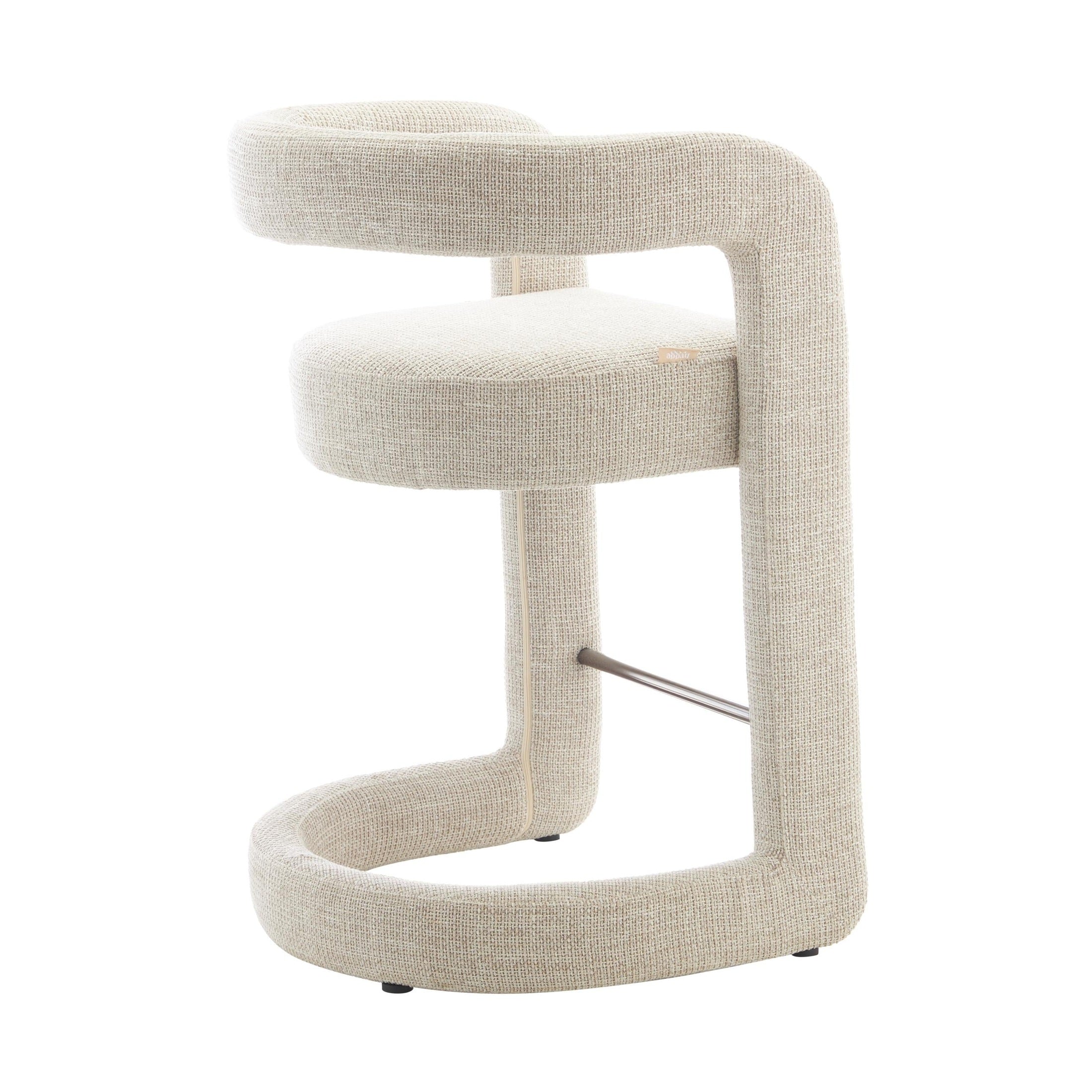 Inara Modern Upholstered Counter Stool