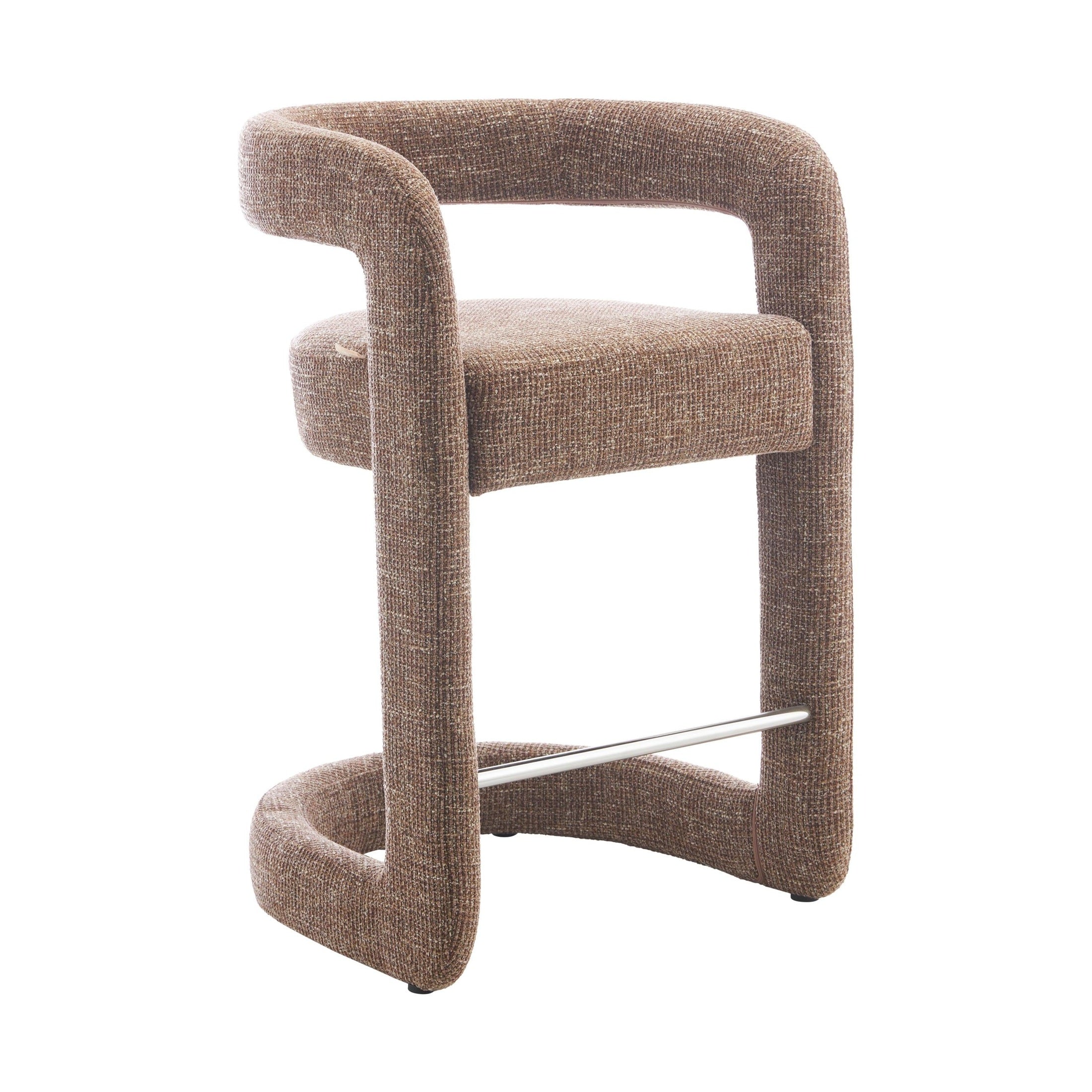 Inara Modern Upholstered Counter Stool