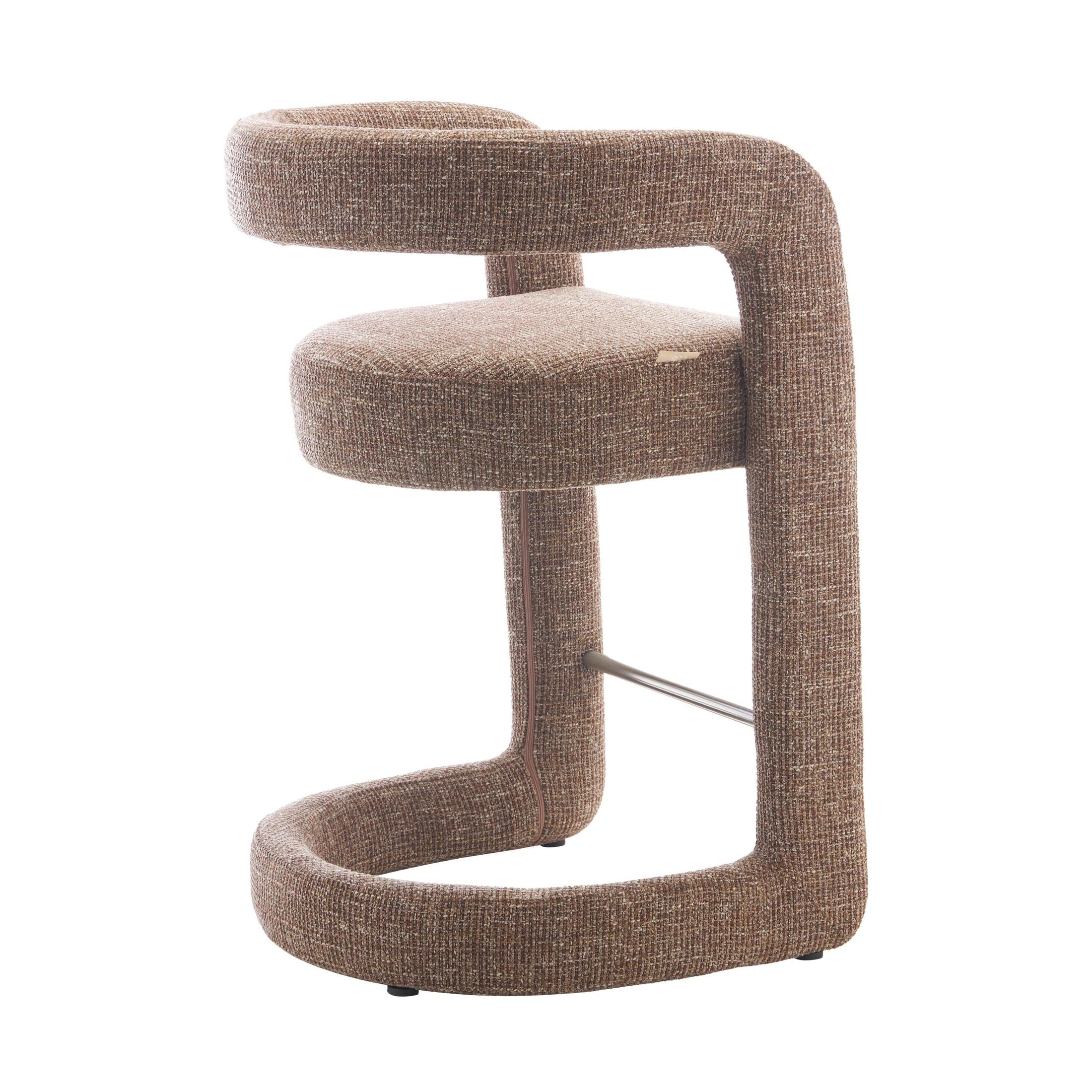 Inara Modern Upholstered Counter Stool