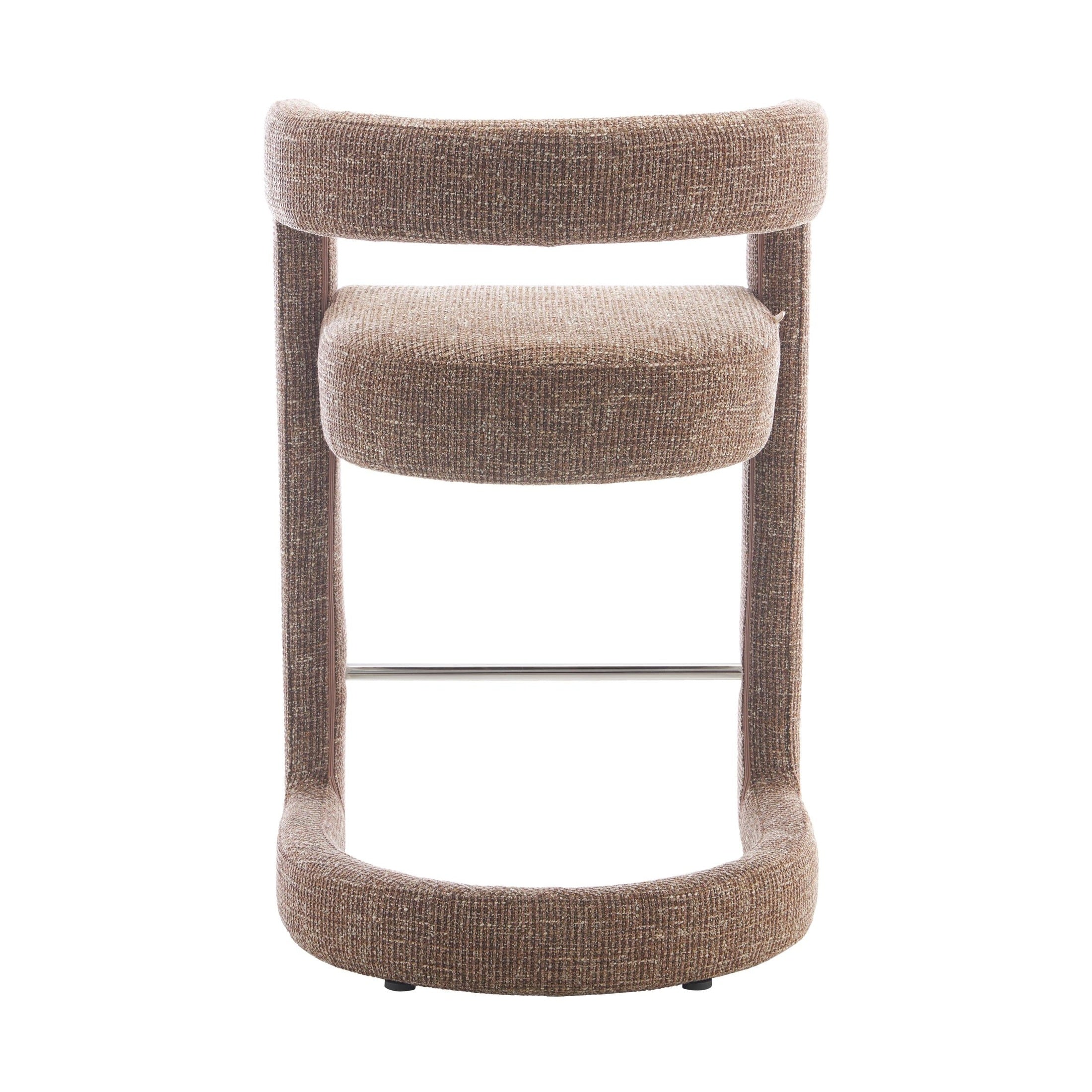 Inara Modern Upholstered Counter Stool