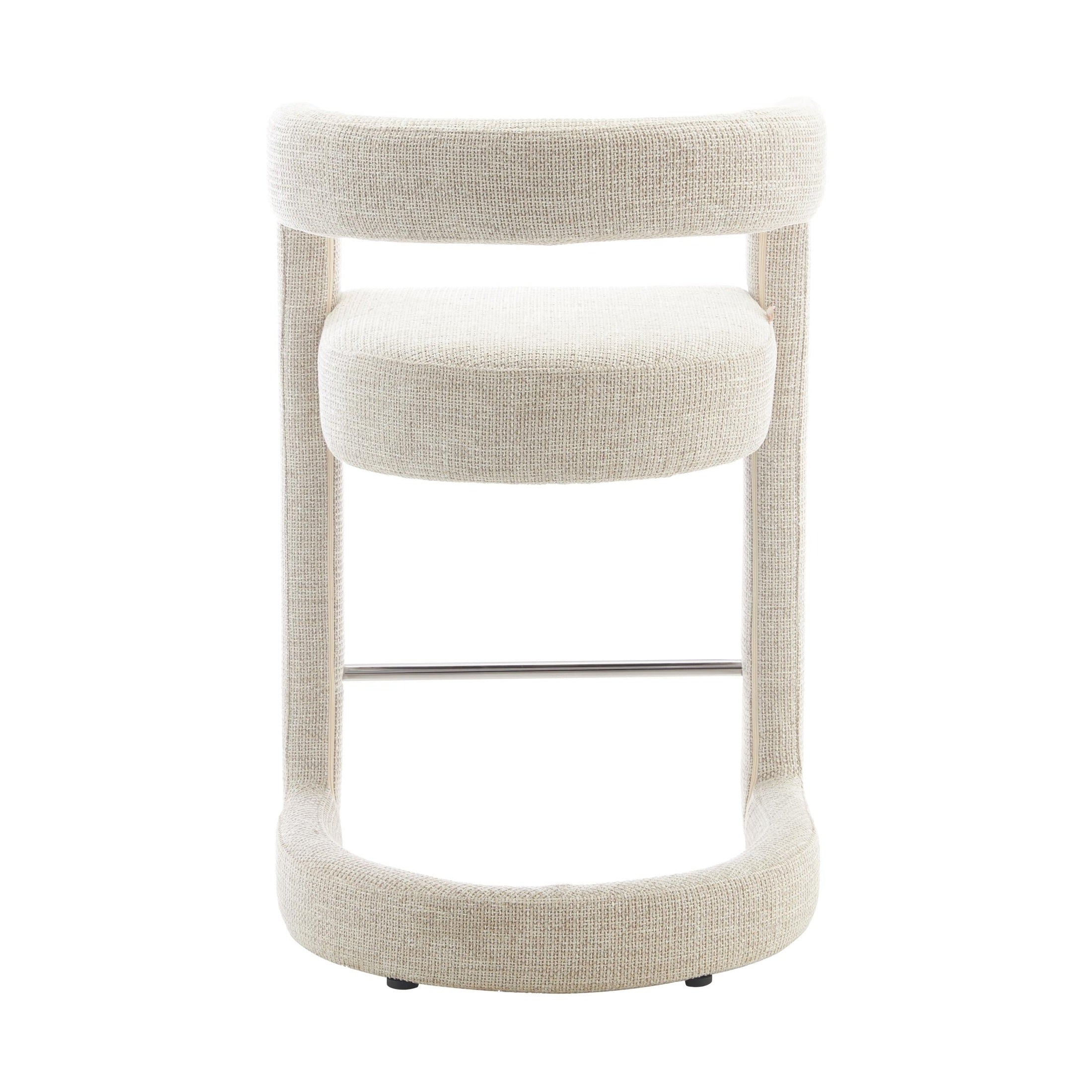 Inara Modern Upholstered Counter Stool