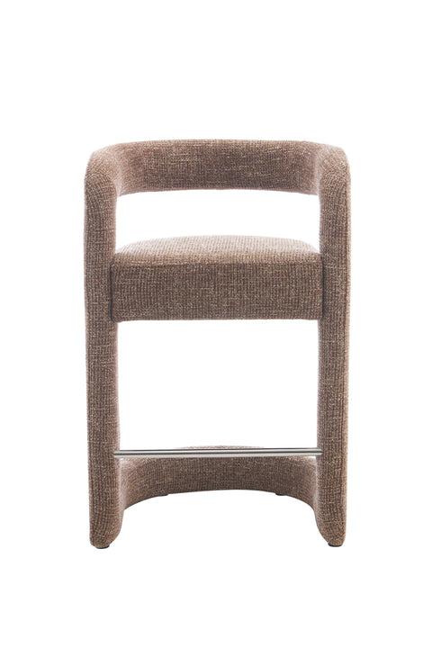Inara Modern Upholstered Counter Stool