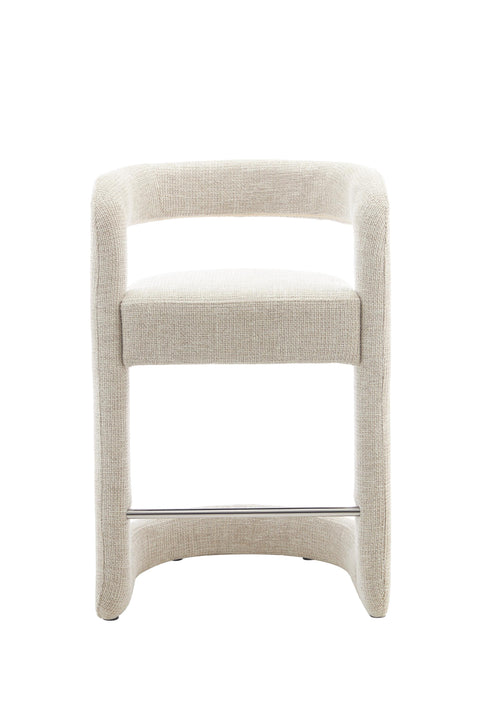 Inara Modern Upholstered Counter Stool