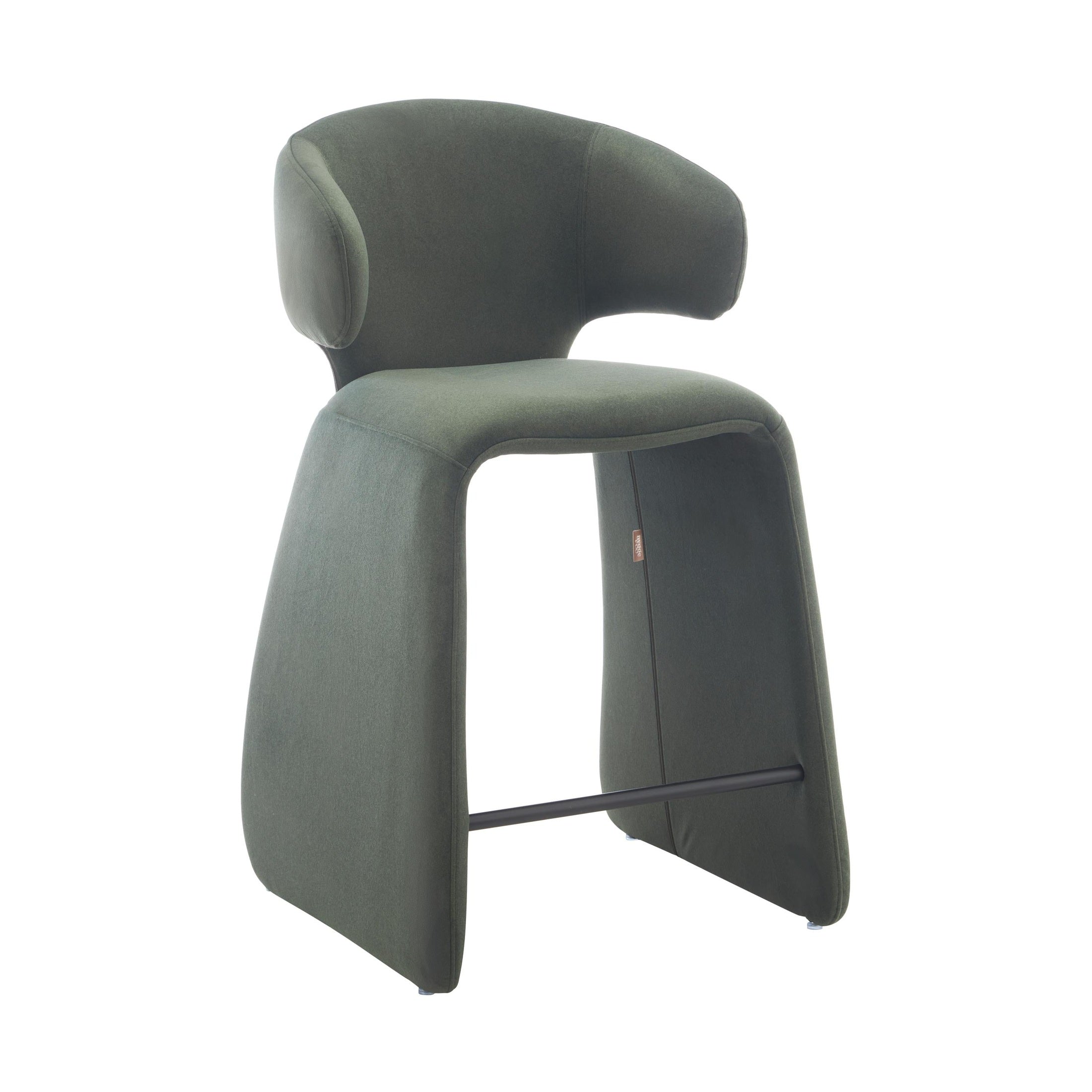 Tessa Modern Counter Chair – Fully Upholstered Comfort