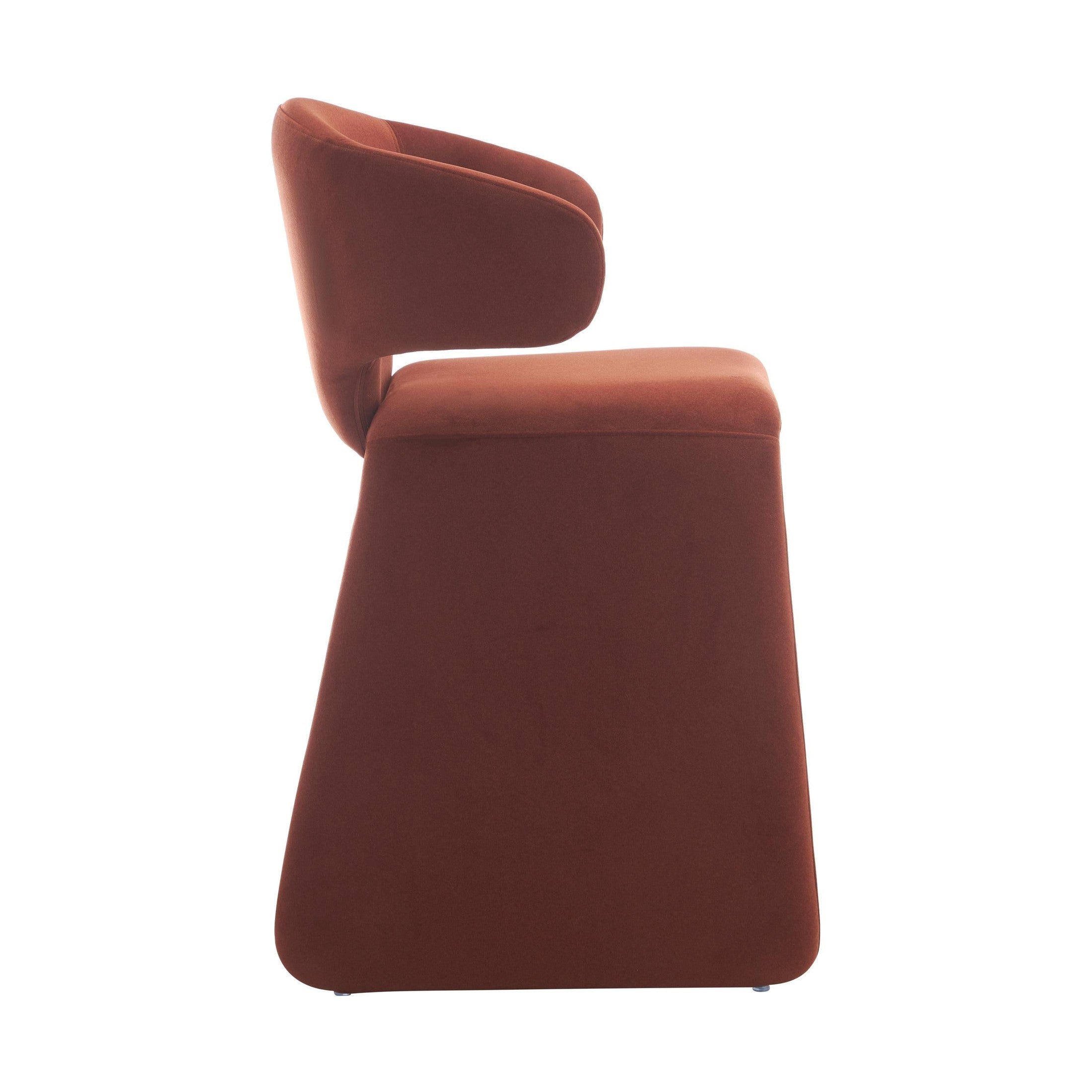 Tessa Modern Counter Chair – Fully Upholstered Comfort