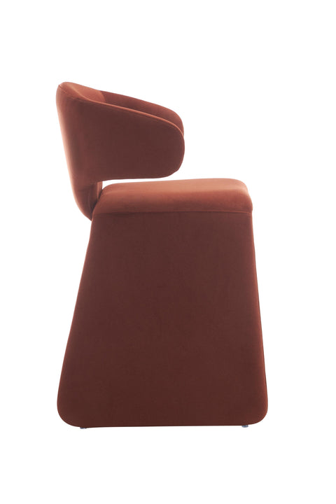 Tessa Modern Counter Chair – Fully Upholstered Comfort