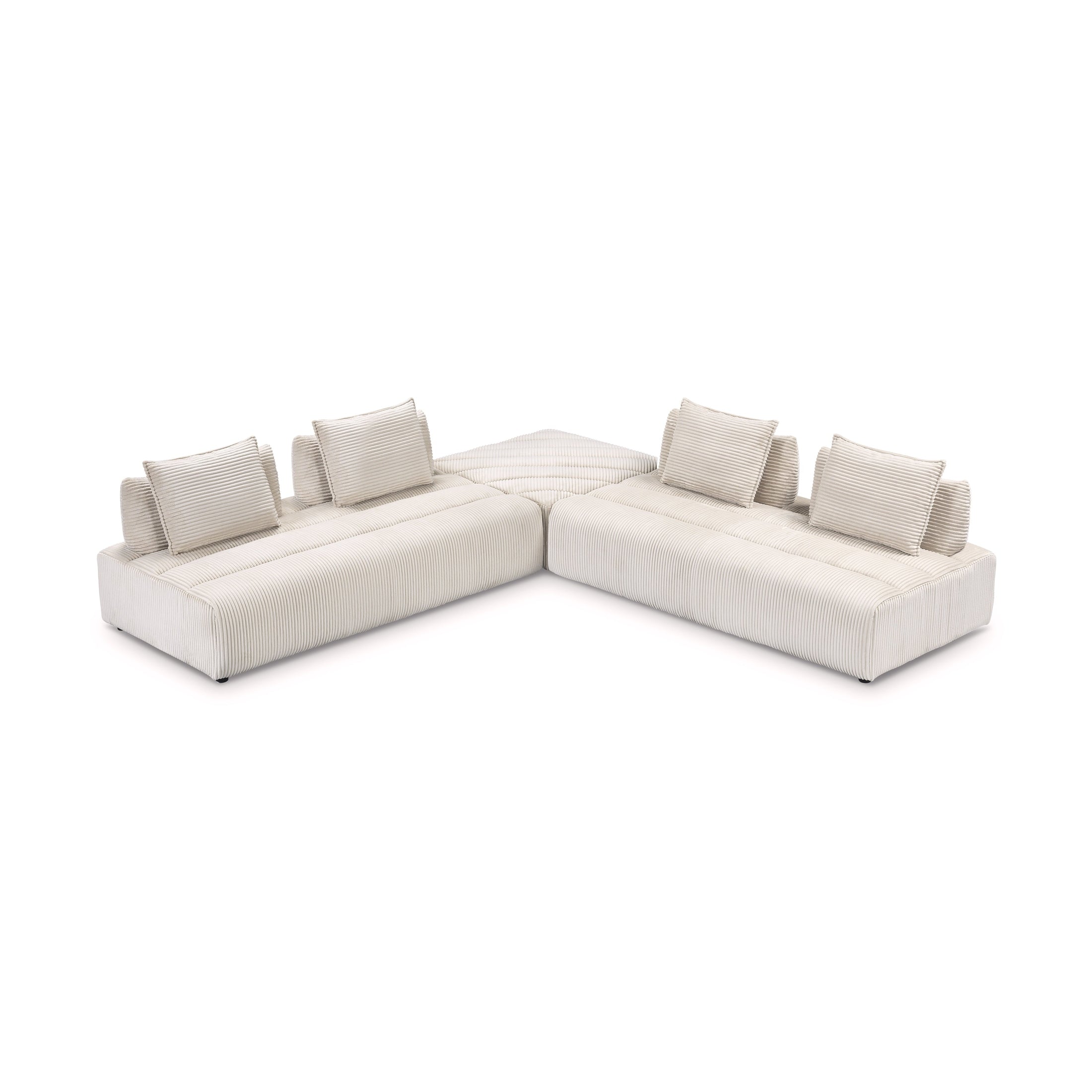 Eddy 3 Pc Modular Sectional