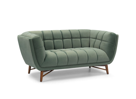 Kitsilano Loveseat - Premium Velvet Green