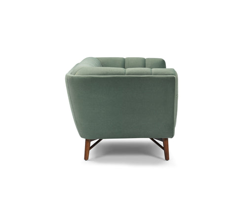 Kitsilano Loveseat - Premium Velvet Green