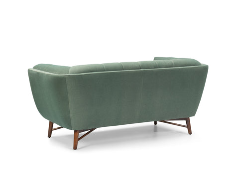 Kitsilano Loveseat - Premium Velvet Green