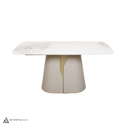 Maiia Ceramic Top Dining Table