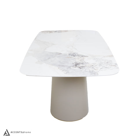 Maiia Ceramic Top Dining Table