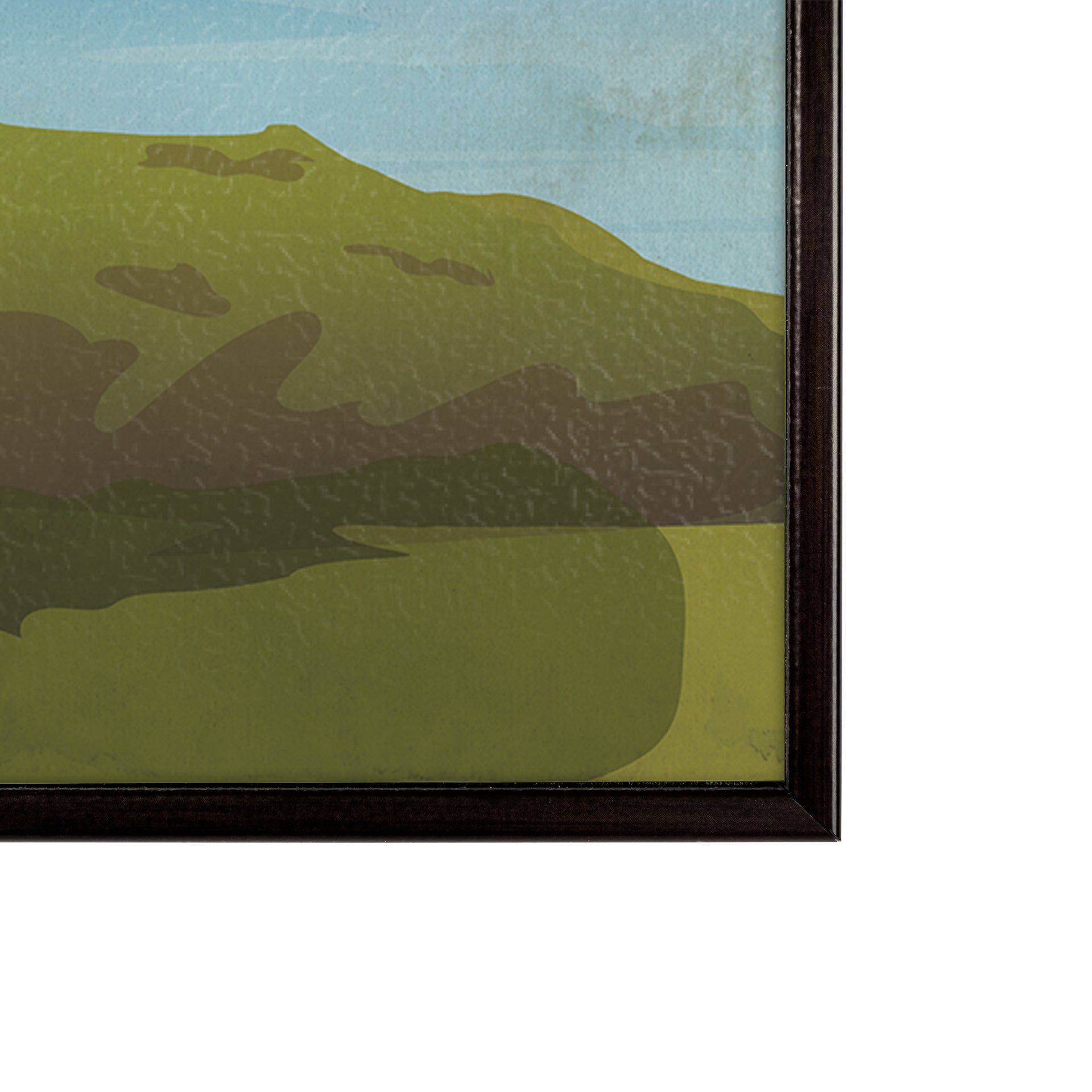 Maine GO (SM) Textured Framed Artwork Matted