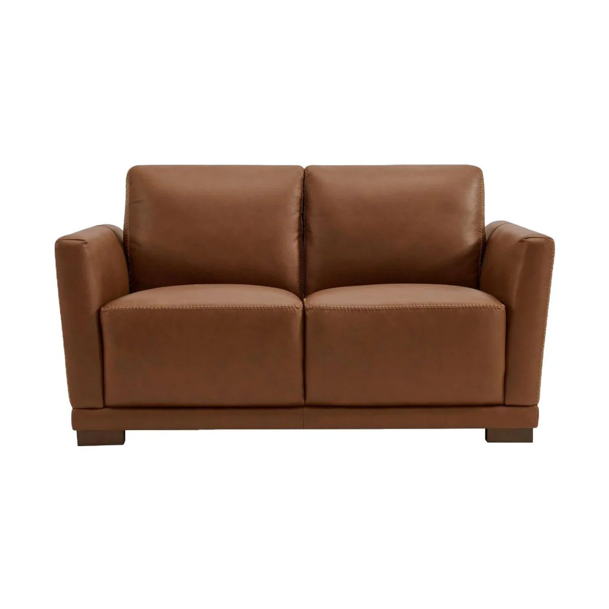 Maren Genuine Leather Loveseat