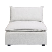 Marliss Armless Chair - Vinci Ice