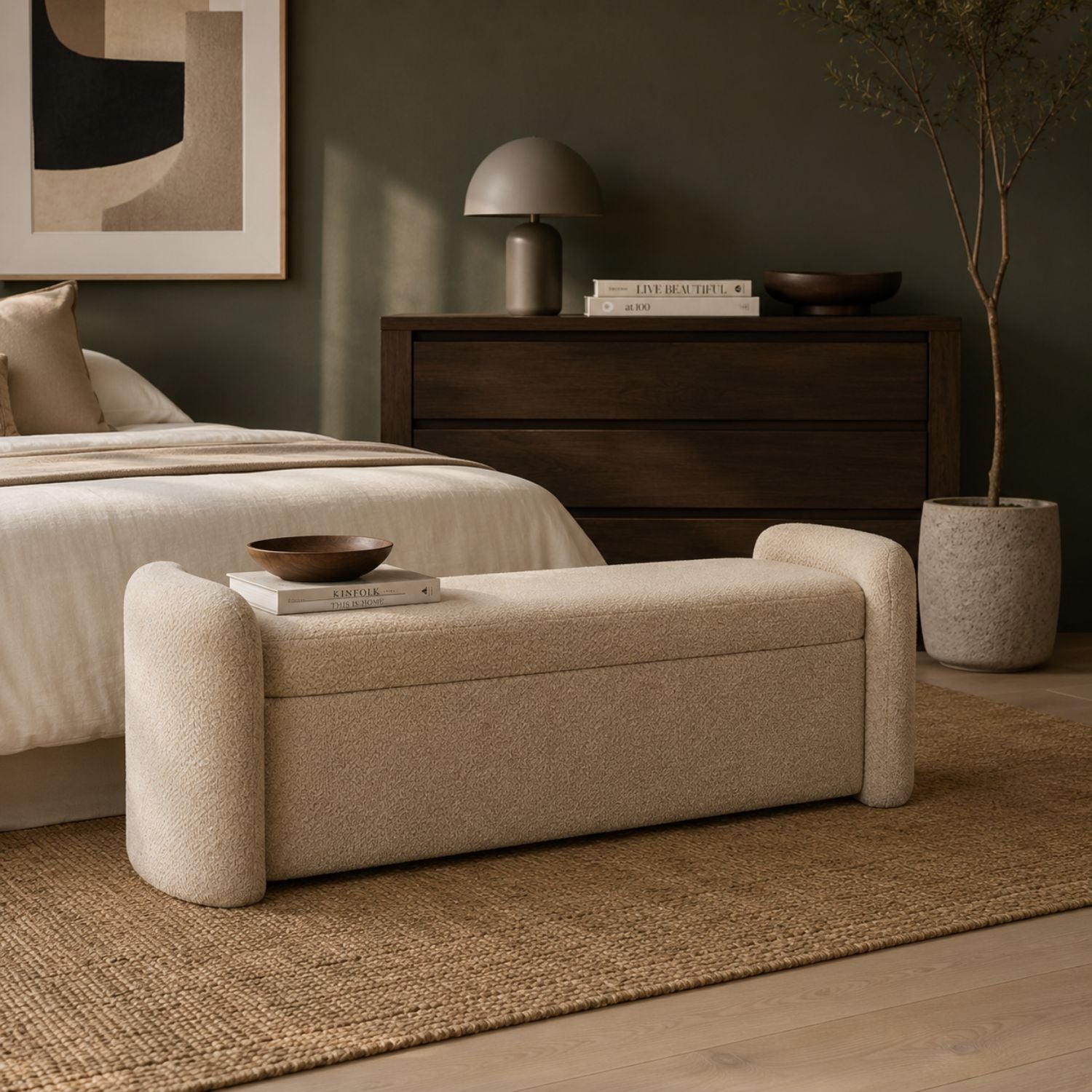 Mateo Upholstered Bench