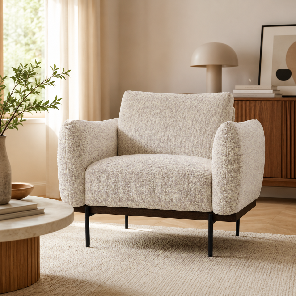 Meela Accent Chair - Abby