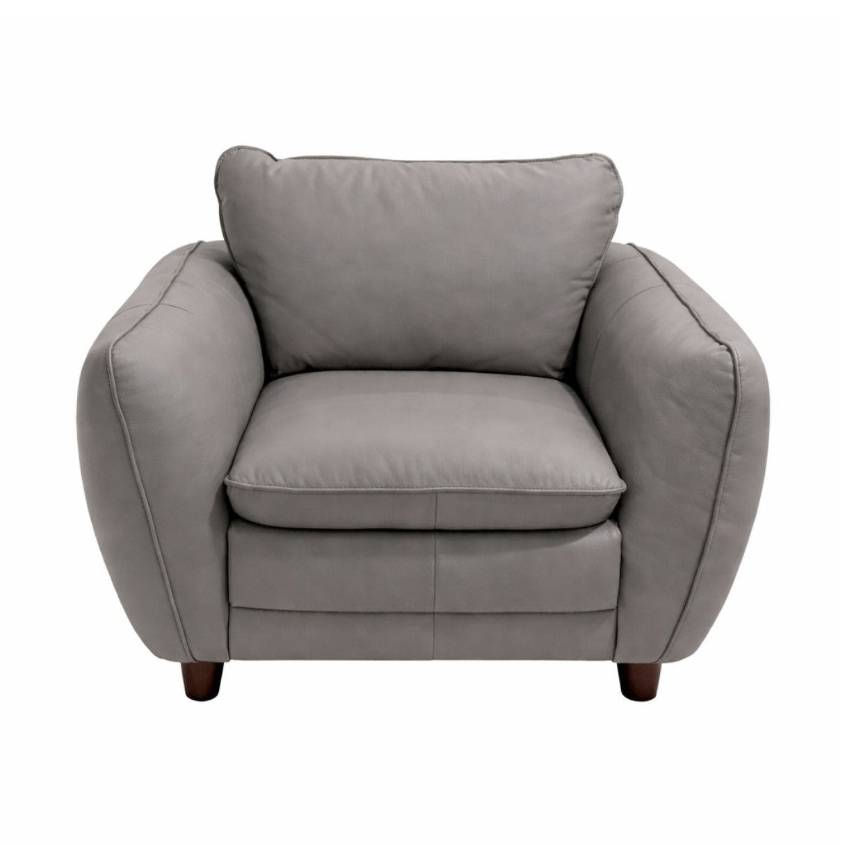 Merino Genuine Leather Accent Chair