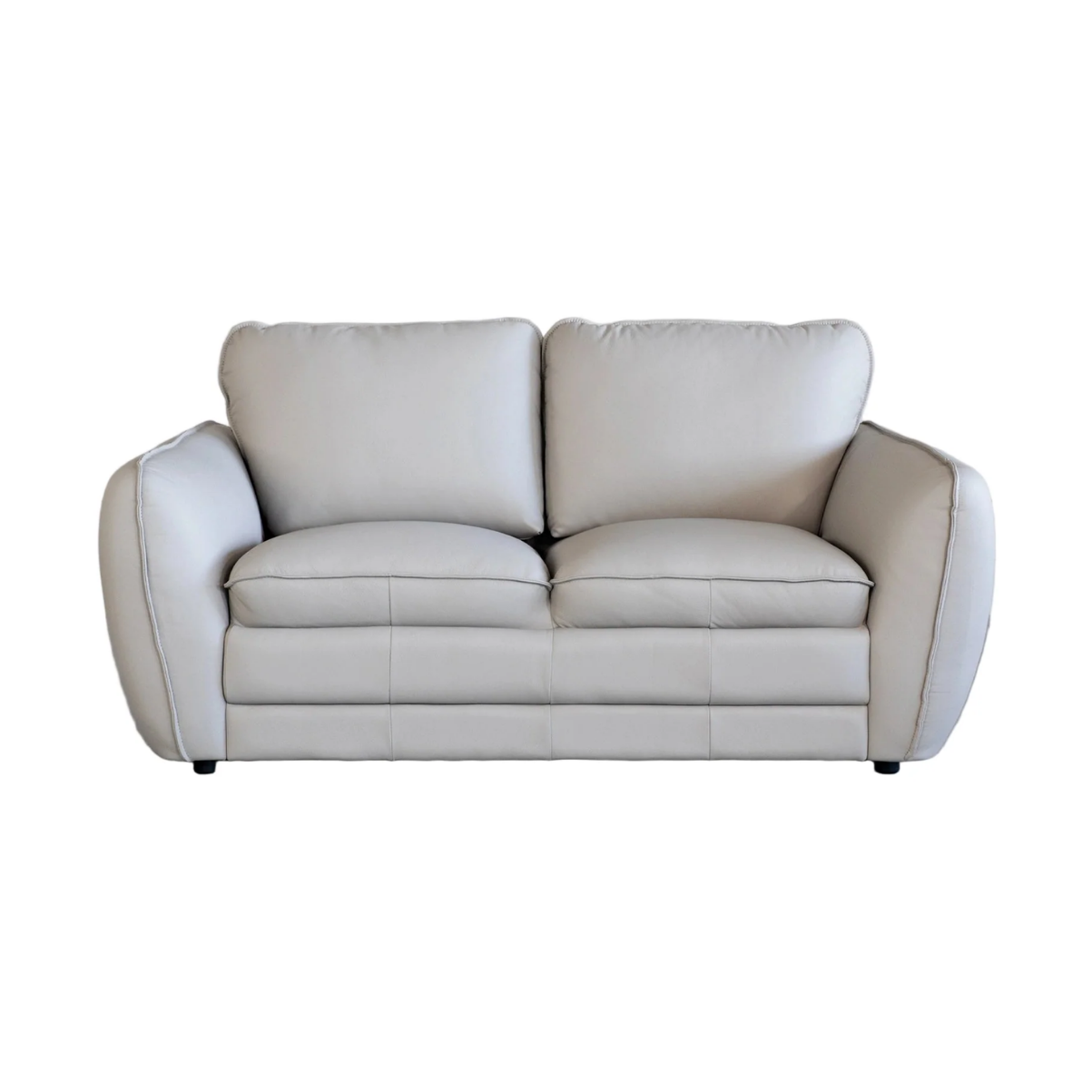 Merino Genuine Leather Loveseat
