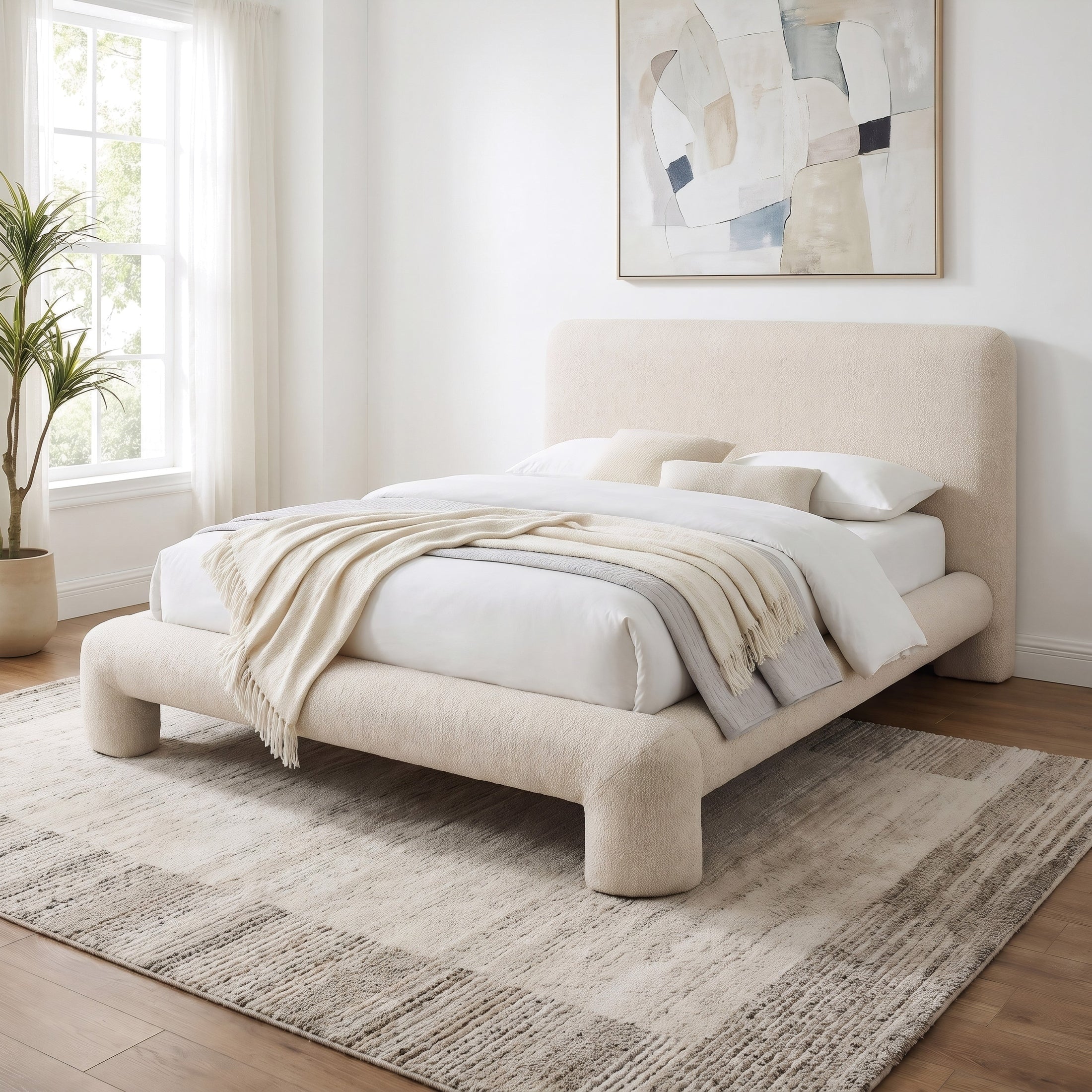 Mocoa Upholstered Platform Bed