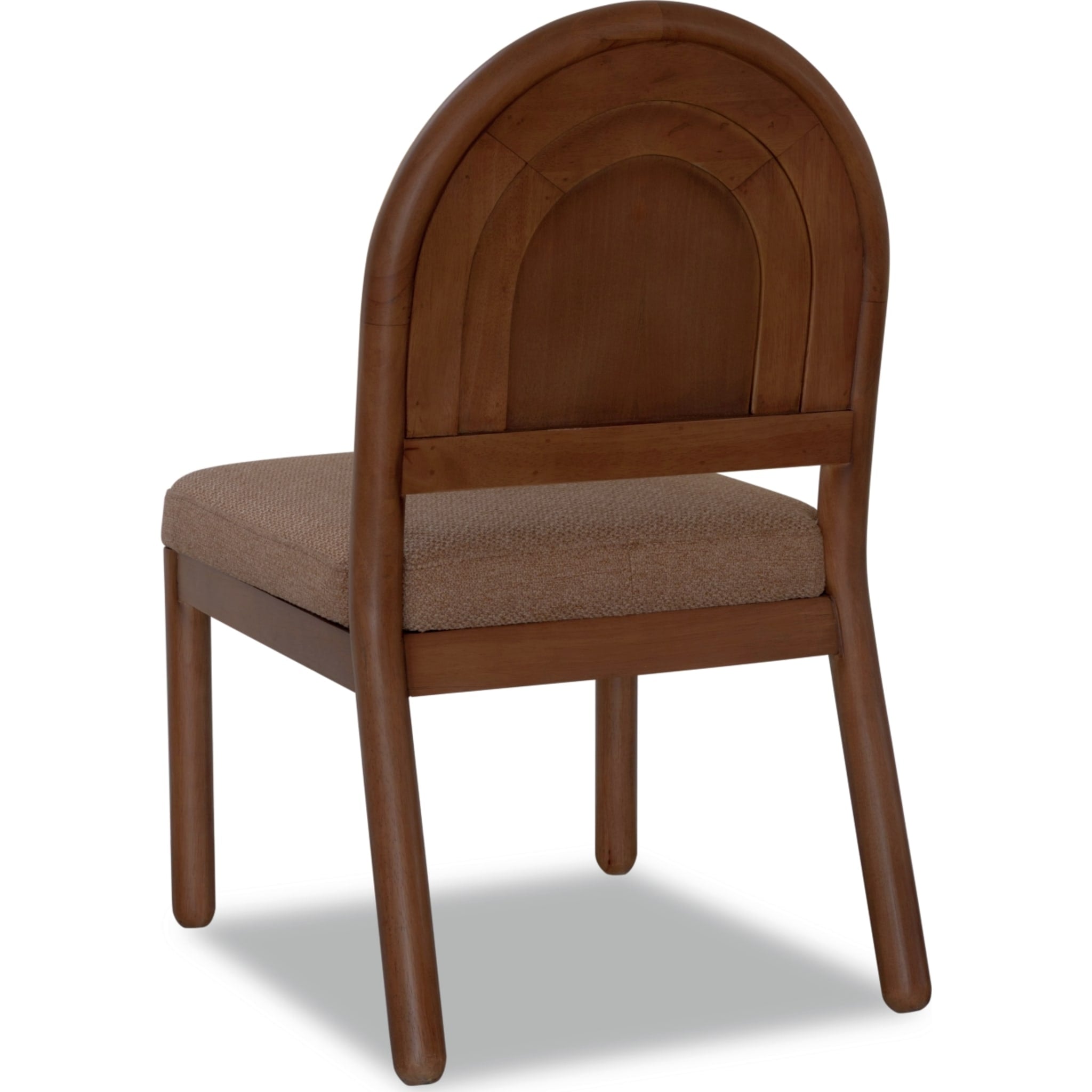 Astor Upholstered Arc Back Dining Chair – Claystone