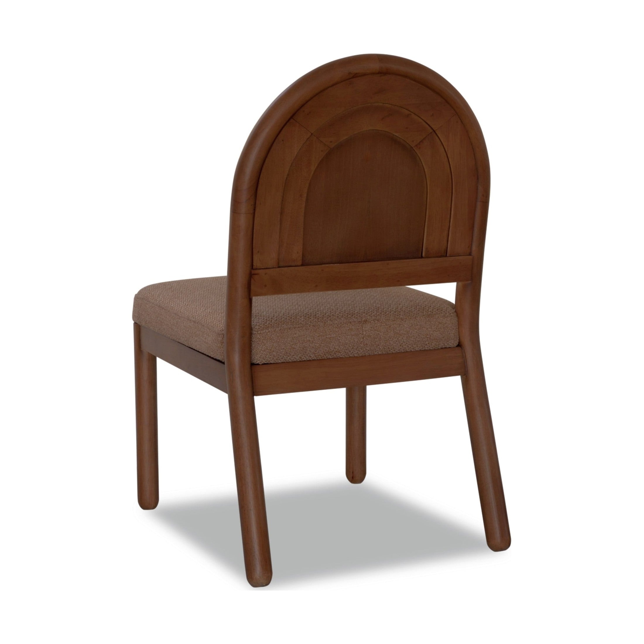 Astor Upholstered Arc Back Dining Chair – Claystone