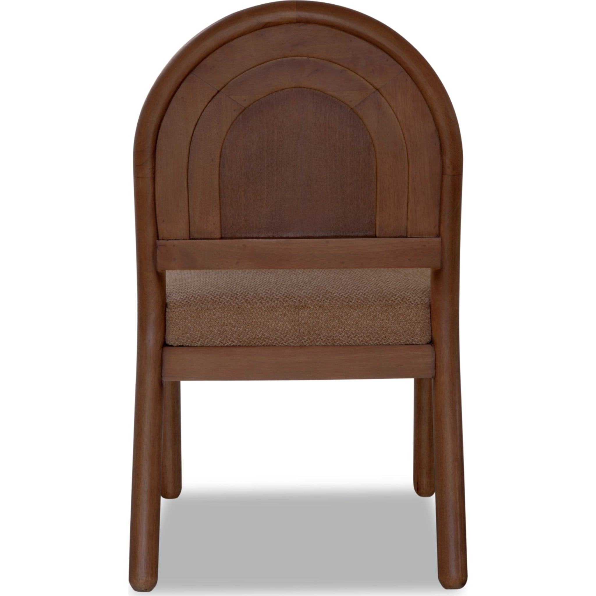 Astor Upholstered Arc Back Dining Chair – Claystone
