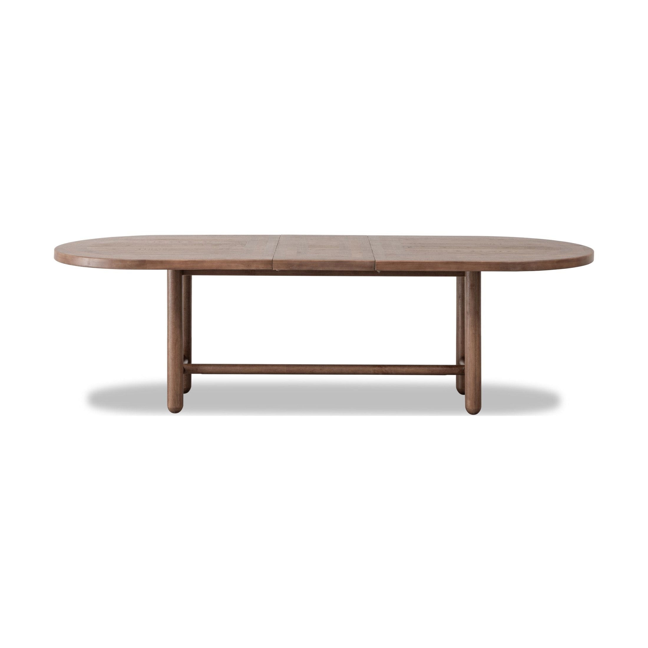 Astor Oval Extendable Dining Table – Claystone Finish