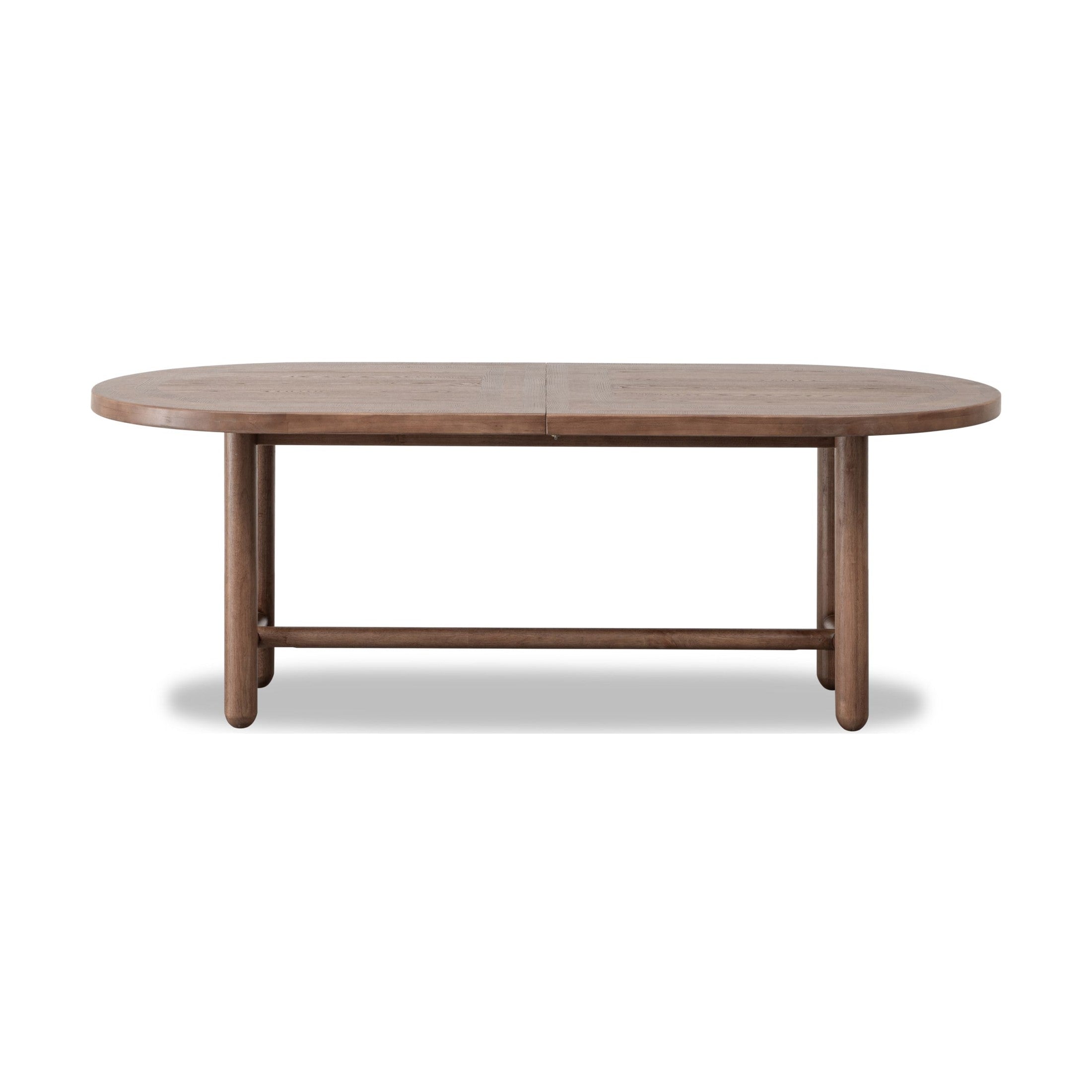 Astor Oval Extendable Dining Table – Claystone Finish