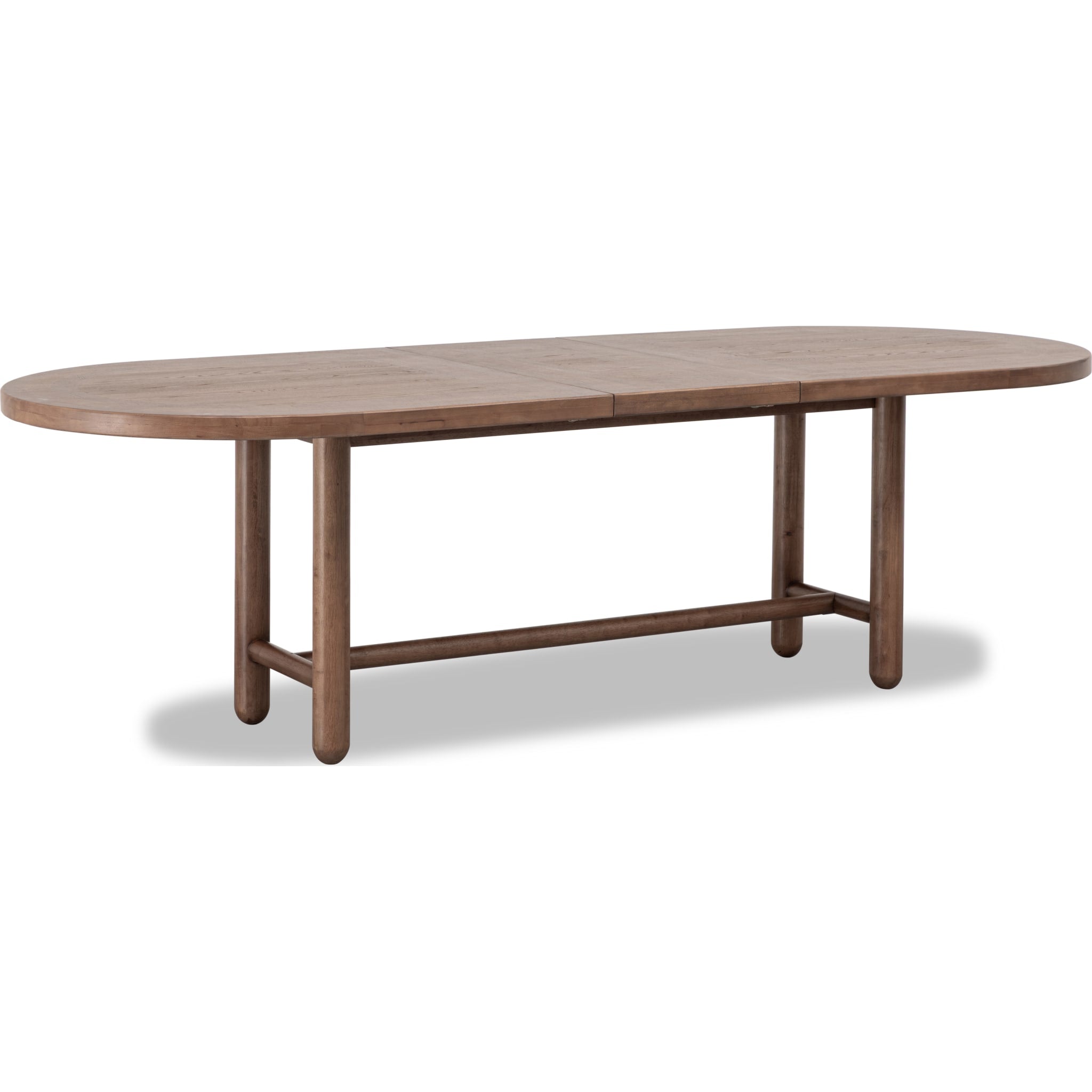 Astor Oval Extendable Dining Table – Claystone Finish