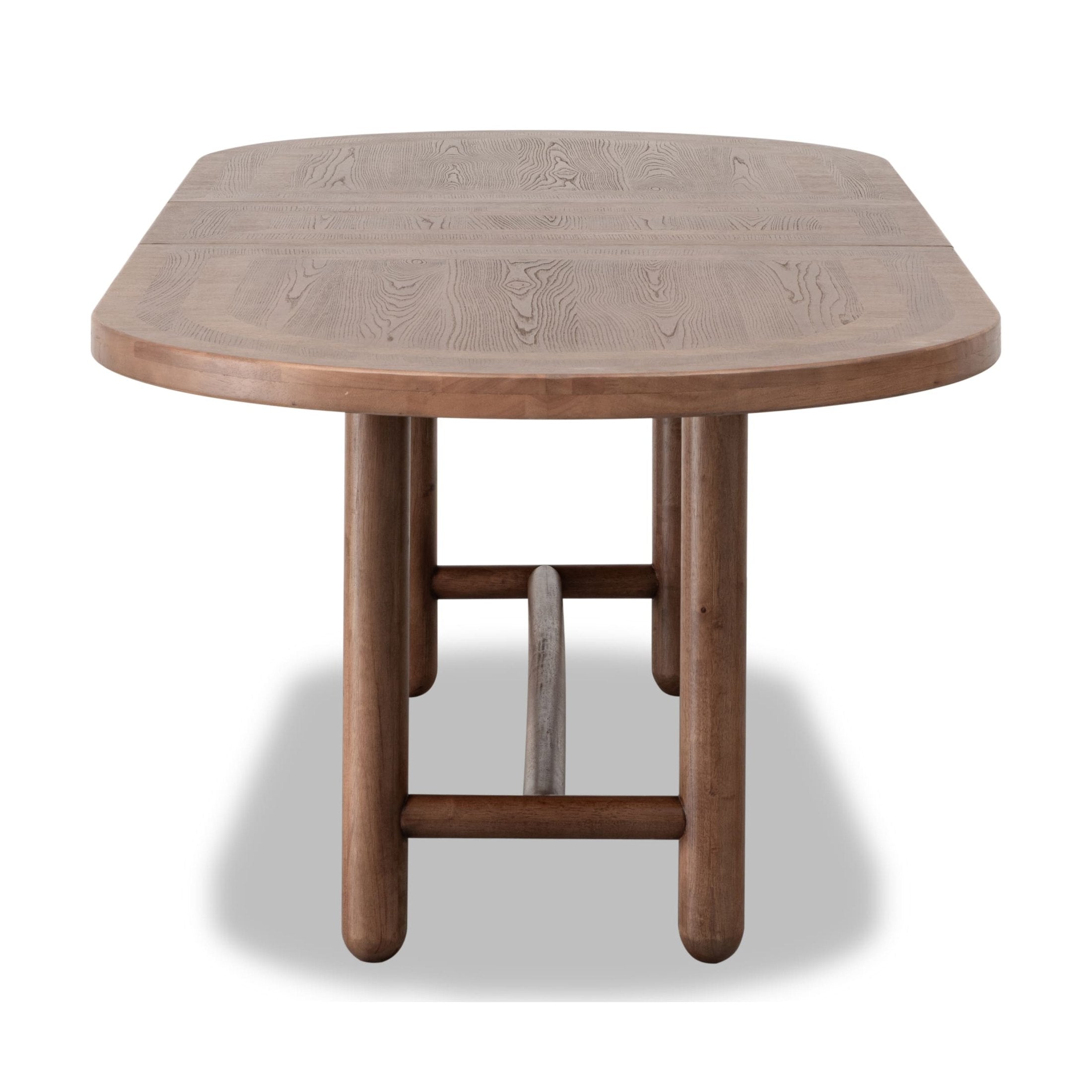 Astor Oval Extendable Dining Table – Claystone Finish